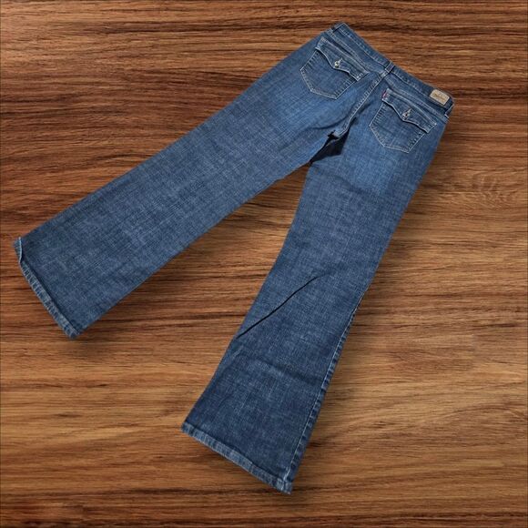 Levi's Perfectly Slimming Bootcut 512 Blue Women's Jeans Plus Size - Picture 3 of 6